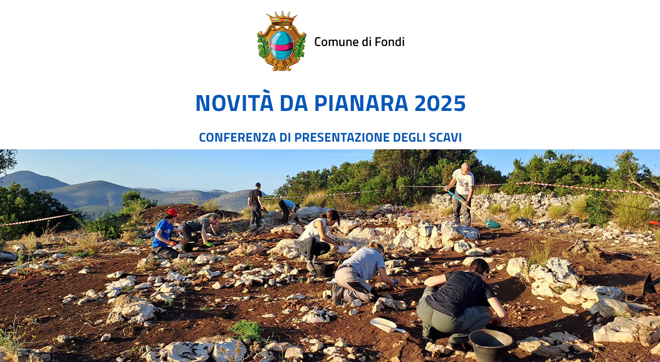 ANTEPRIMA FONDI 2025 scavi archeologici