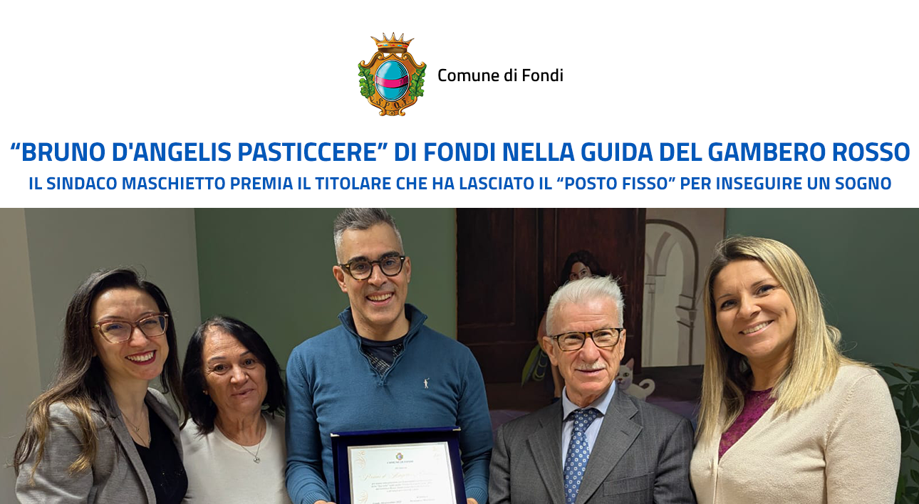 ANTEPRIMA FONDI 2025 premiazione gambero rosso