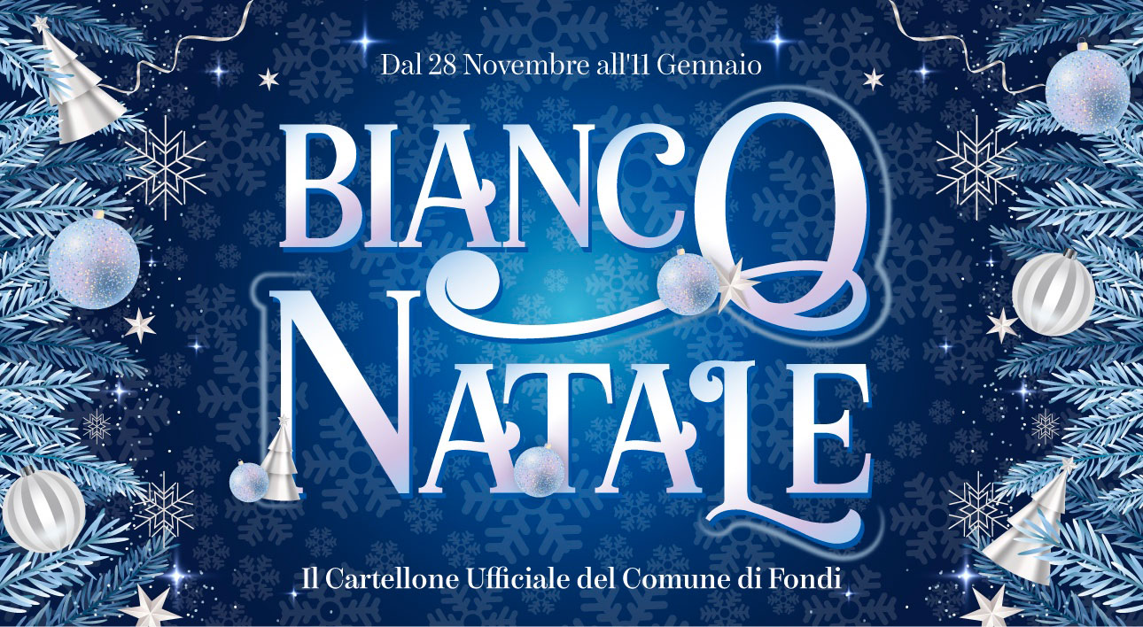 Cover bianco Natale comune di Fondi