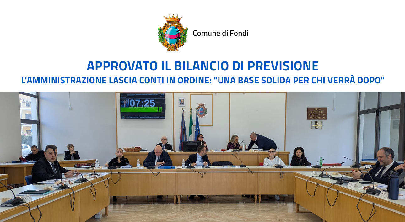 ANTEPRIMA FONDI 2025 approvazione bilancio previsione