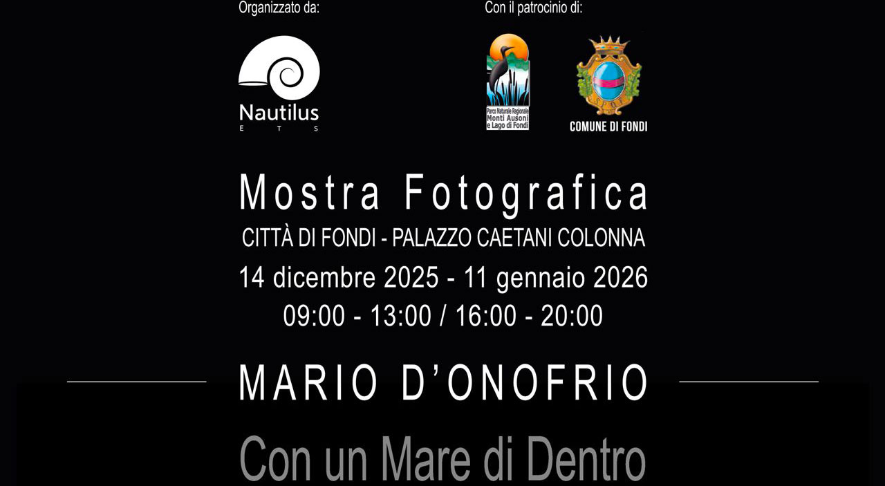 Locandina evento Fondi mare dentro