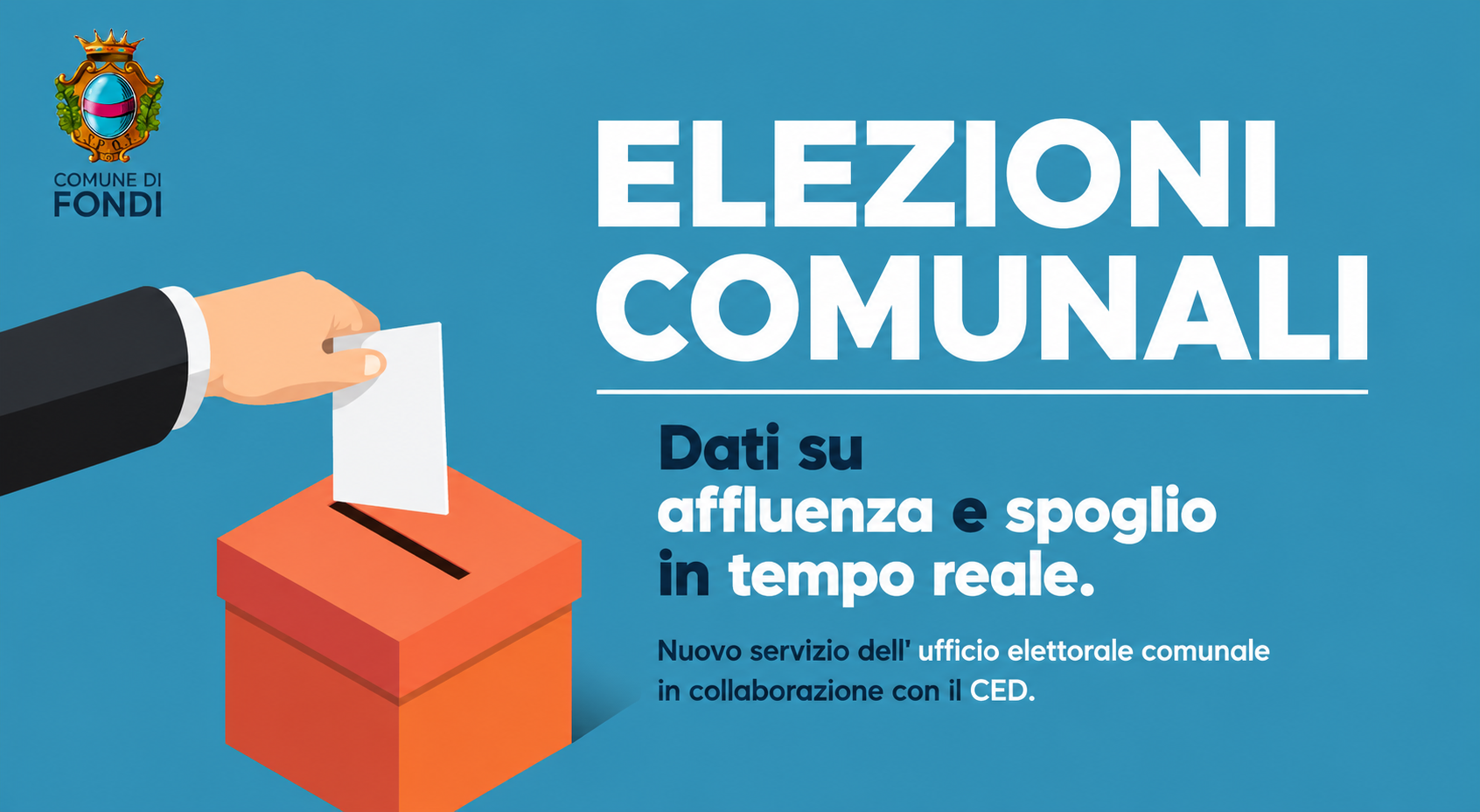 Elezioni comunali dati su affluenza e spoglio