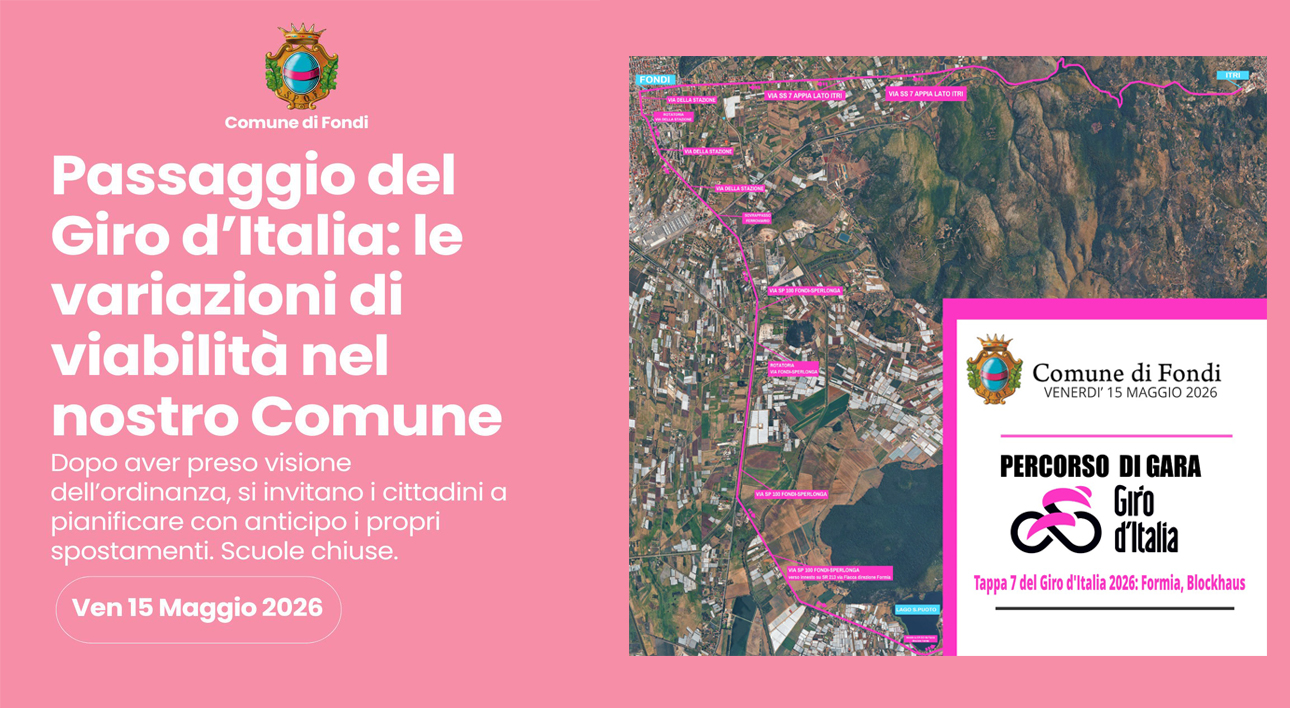 giro d'italia fondi viabilità e disposizioni
